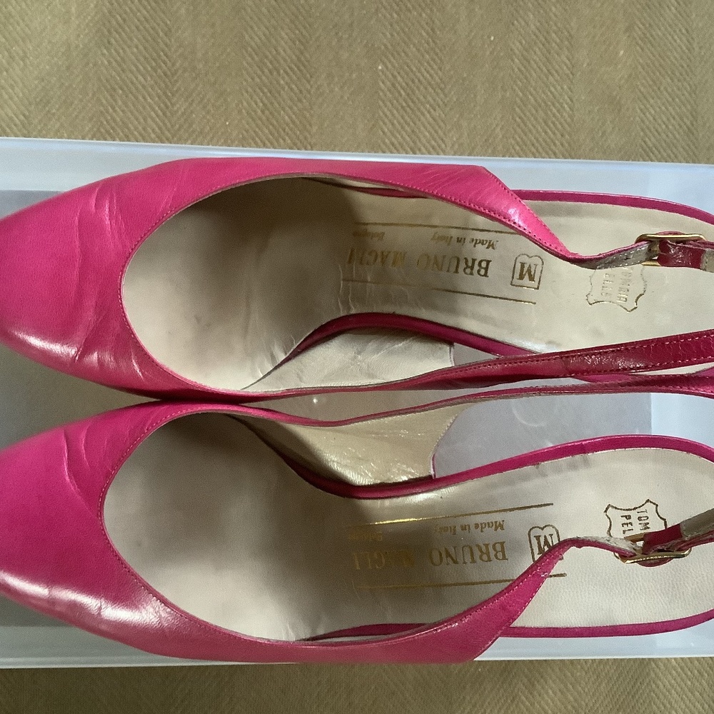 Bruno Magli Women’s Sling-Back Shoes in Pink